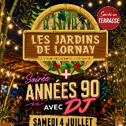 Soirée années 90 au Jardin de Lornay